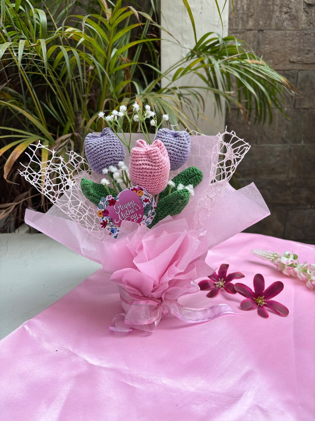 Forever flower bouquet