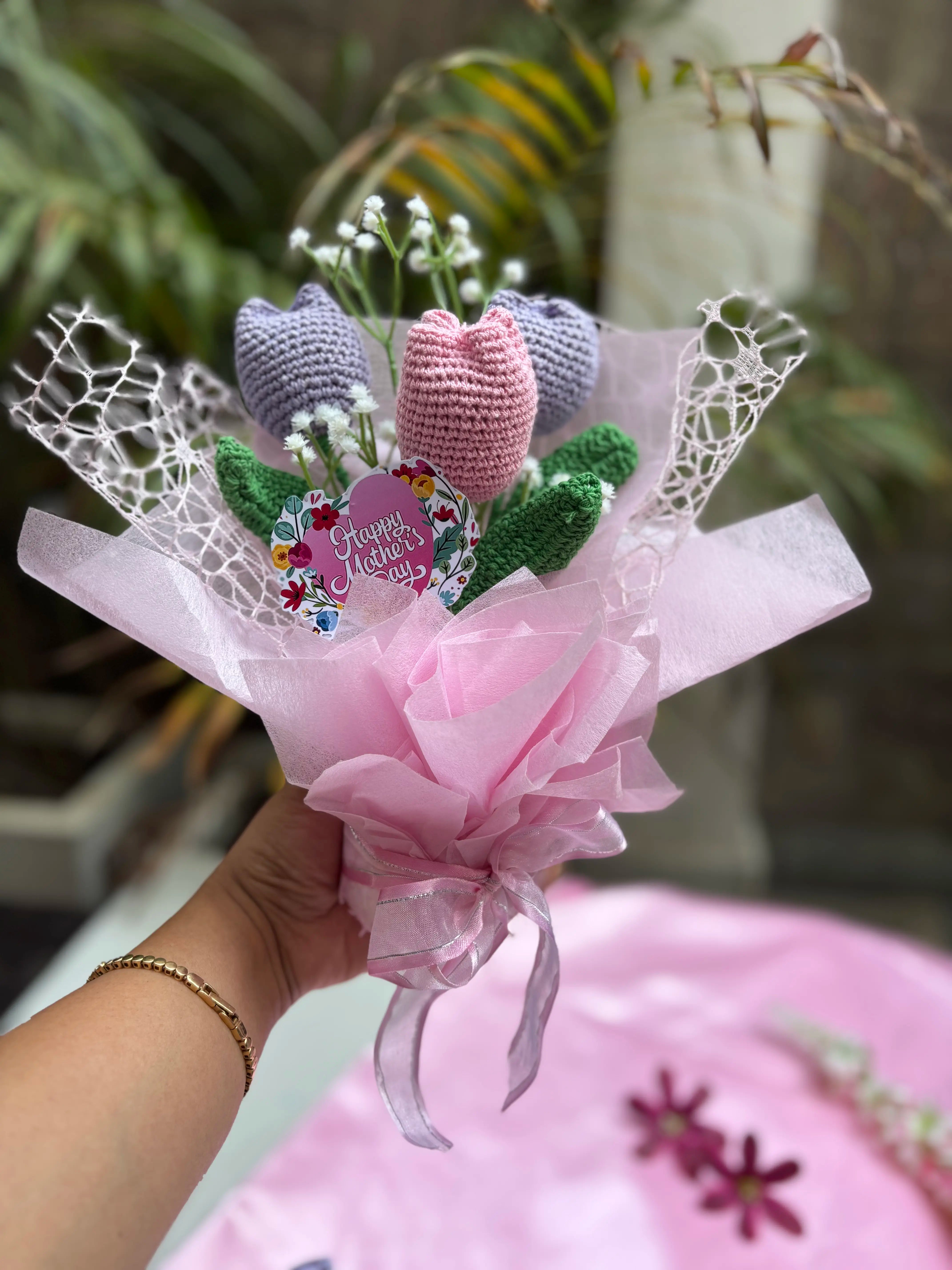 Forever flower bouquet